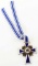 WWII GERMAN THIRD REICH SILVER MOTHERS CROSS MEDAL