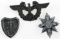LOT OF 3 WWII THIRD REICH GERMAN PINS METAL