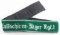 WWII GERMAN THIRD REICH FALLSCHIRMJAGER CUFF TITLE