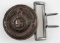 WWII GERMAN EARLY SS OFFICERS BELT BUCKLE