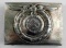 WWII GERMAN THIRD REICH SS ENLISTED BELT BUCKLE