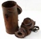 GERMAN WWII COMPLETE GAS MASK IN CANISTER