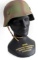 WWII M40 GERMAN THIRD REICH PANZER PAINTED HELMET