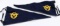 WWII GERMAN POLICE PENNANT FLAG LOT OF 2