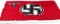 WWII GERMAN GOVERNMENT STATE SERVICE BANNER FLAG