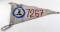 WWII GERMAN KRIEGSMARINE UBOAT TONNAGE PENNANT