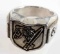 WWII THIRD REICH GERMAN SS KARALLERIE DIV. RING
