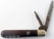 WWII GERMAN WAFFEN SS 2 BLADE POCKET KNIFE