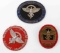 LOT OF 3 WWII GERMAN NSFK SHIELDS CHAMPIONSHIP