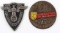 WWII GERMAN THIRD REICH NSKK SHIELD BADGES