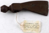 COLONIAL FUR TRADE AXE PIPE TOMAHAWK HEAD