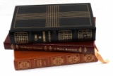 3 EASTON PRESS LEATHER BOUND CLASSIC BOOKS