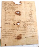 1828 KENTUCKY DOCUMENT WITH SLAVE INVENTORY