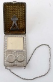 ELGIN STERLING SILVER CHANGE & CARD WRISTLET