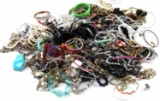 8 POUNDS OF TRULY UNSEARCHED COSTUME JEWELRY