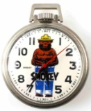VINTAGE BRADLEY SMOKEY BEAR POCKETWATCH
