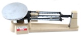 OHAUS TRIPLE BEAM BALANCE SCALE 5 LB. 2 OZ.
