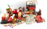LOT OF VINTAGE TOYS FISHER PRICE CAST IRON
