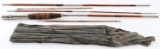 ANTIQUE 6 PIECE BAMBOO FLYROD WITH EXTRA TIP