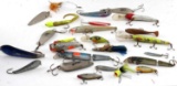 LOT OF 24 VINTAGE & NEW VARIETY OF FISHING LURES