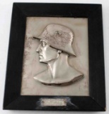 WWI IMPERIAL GERMAN SOLDIER PLAQUE FRAMED
