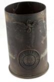 WWII IMPERIAL GERMAN AERO SQUADRON TRENCH ART SHEL