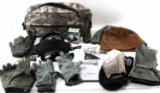 COMBAT GLOVES SUNGLASSES GOGGLES FLASHLIGHT