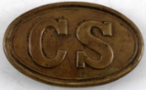 AMERICAN CIVIL WAR CONFEDERATE ENLISTED MAN BUCKLE