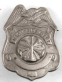 US ARMY OBSOLETE NACOM FIRE DEPARTMENT BADGE