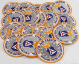 20 USAF VIETNAM ERA CIVIL AIR PATROL AUX PATCH LOT