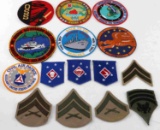 US MILITARY MULTI CONFLICT PATCH LOT OF 15