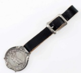US WWI PERIOD WRIGHT FLYER AIRPLANE WATCH FOB