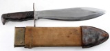 1918 US MILITARY PLUMB BOLO KNIFE WITH SHEATH