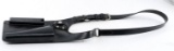 BLACK LEATHER 1911 SHOULDER HOLSTER