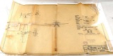 GERMAN WWII AIRPLANE TYPENBLATT BLUEPRINT SHEET