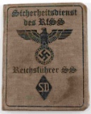 WWII GERMAN WAFFEN SS REICHSFUHRER ID BOOKLET
