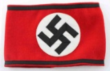 WWII GERMAN THIRD REICH SS OVERCOAT ARMBAND