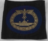 WWII GERMAN THIRD REICH U-BOAT SUBMARINE PATCH