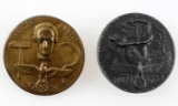 WWII THIRD REICH GERMAN PINS TINNIES 1934 1938