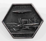WWII GERMAN THIRD REICH ZEPPELIN FRANKFURT BADGE