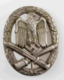 WWII THIRD REICH GERMAN GENERAL ASSAULT BADGE