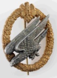 WWII THIRD REICH GERMAN ARMY PARATROOPER BADGE