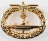 WWII GERMAN THIRD REICH KRIEGSMARINE U BOAT BADGE