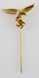 WWII GERMAN THIRD REICH LUFTWAFFE LAPEL STICK PIN