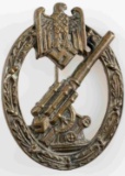 WWII GERMAN THIRD REICH HEER ANTI AIRCRAFT BADGE