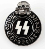 WWII GERMAN THIRD REICH SS MEMBERSHIP BADGE