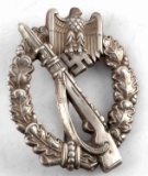 WWII GERMAN THIRD REICH INFANTRY ASSAULT BADGE