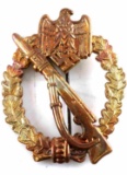 WWII GERMAN THIRD REICH INFANTRY ASSAULT BADGE