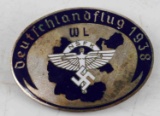 WWII GERMAN THIRD REICH 1938 NSFK GLIDER BADGE