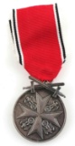 WWII GERMAN THIRD REICH SILVER EAGLE ORDER MEDAL